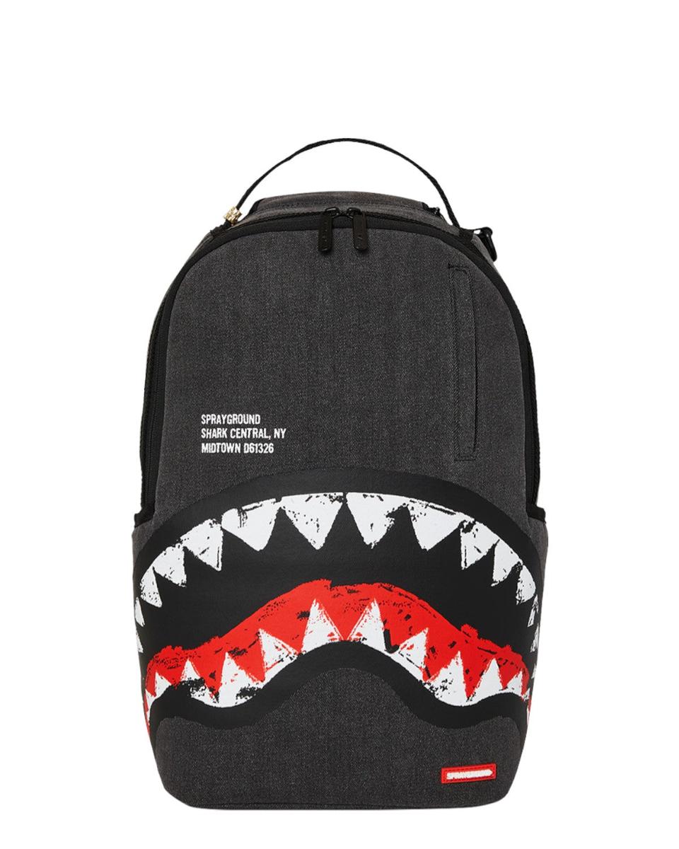 Shark Central Painted DLXS-Sprayground-Zaini-Vittorio Citro Boutique