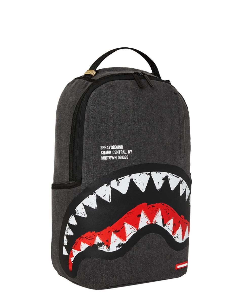 Shark Central Painted DLXS-Sprayground-Zaini-Vittorio Citro Boutique
