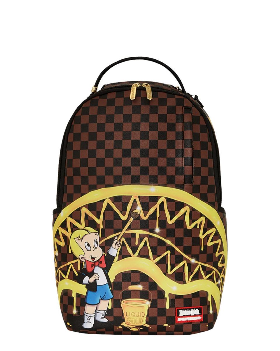 Richie Rich Gold Sharkmouth DLXSV-Sprayground-Zaini-Vittorio Citro Boutique