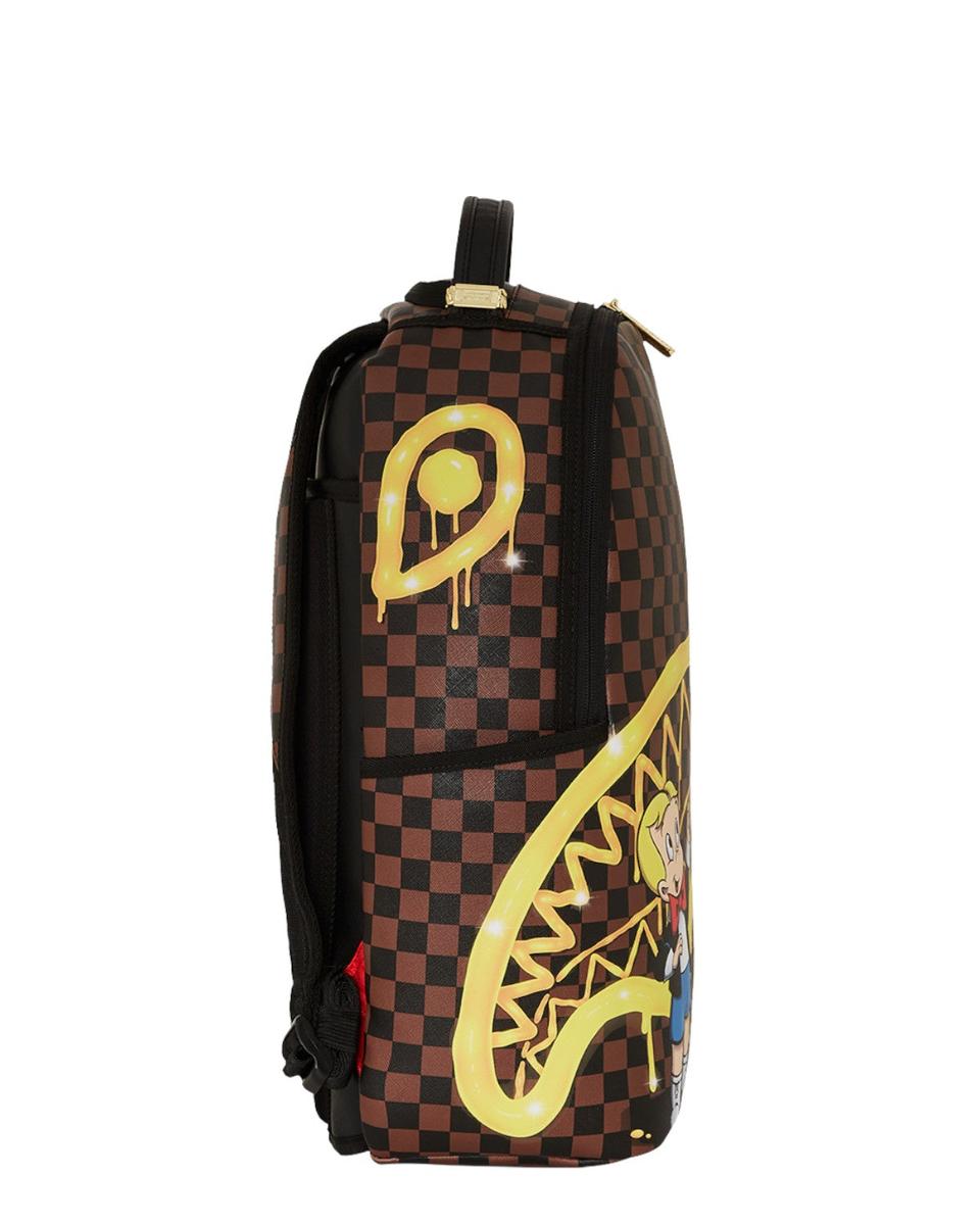 Richie Rich Gold Sharkmouth DLXSV-Sprayground-Zaini-Vittorio Citro Boutique