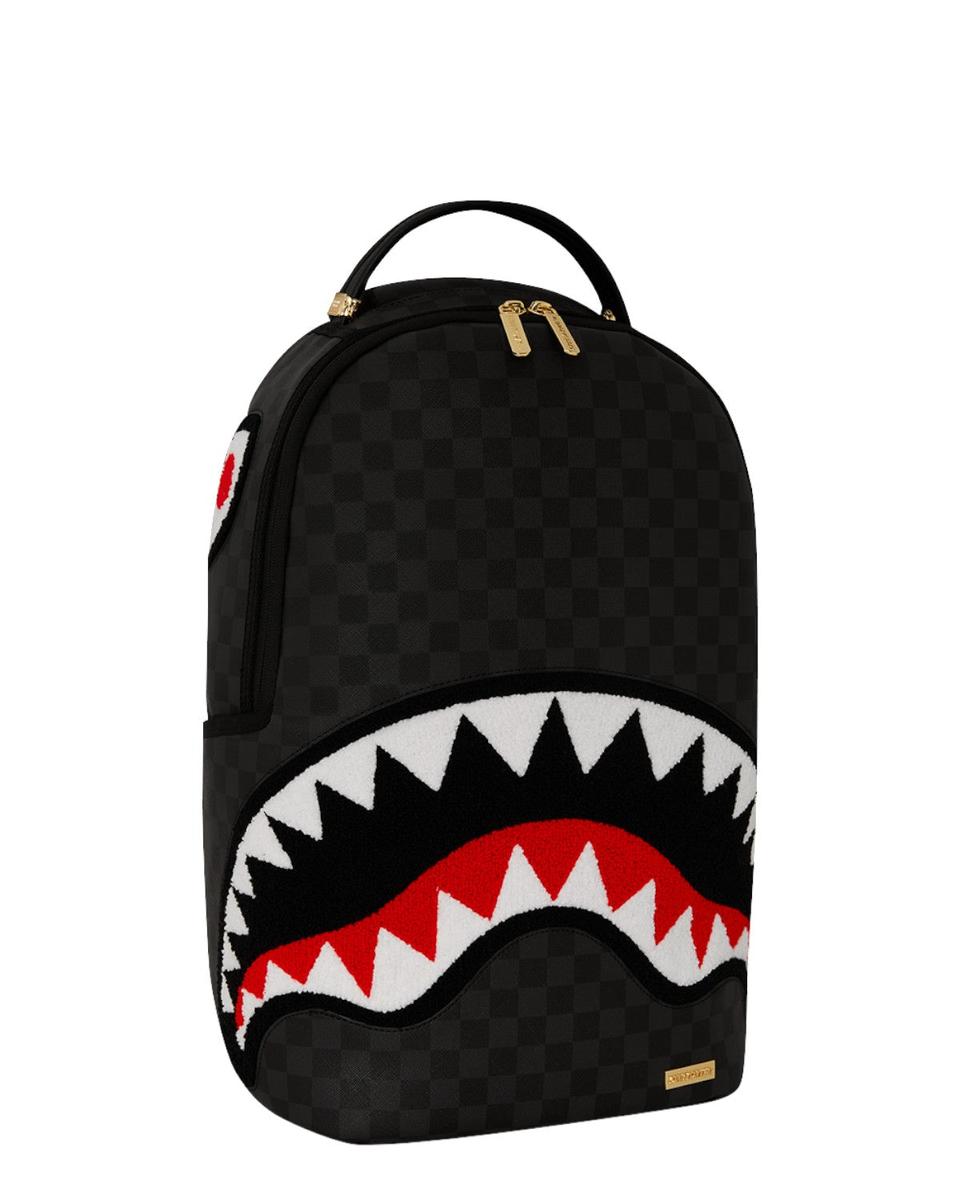 Black Chenille Sip DLXSV-Sprayground-Zaini-Vittorio Citro Boutique
