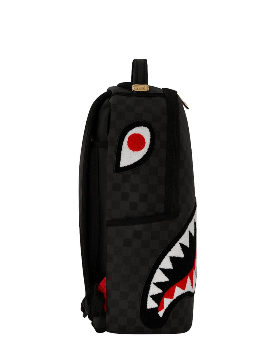 Black Chenille Sip DLXSV-Sprayground-Zaini-Vittorio Citro Boutique