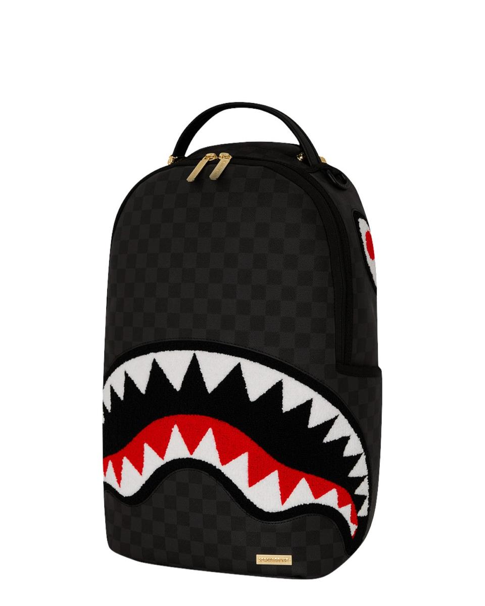 Black Chenille Sip DLXSV-Sprayground-Zaini-Vittorio Citro Boutique