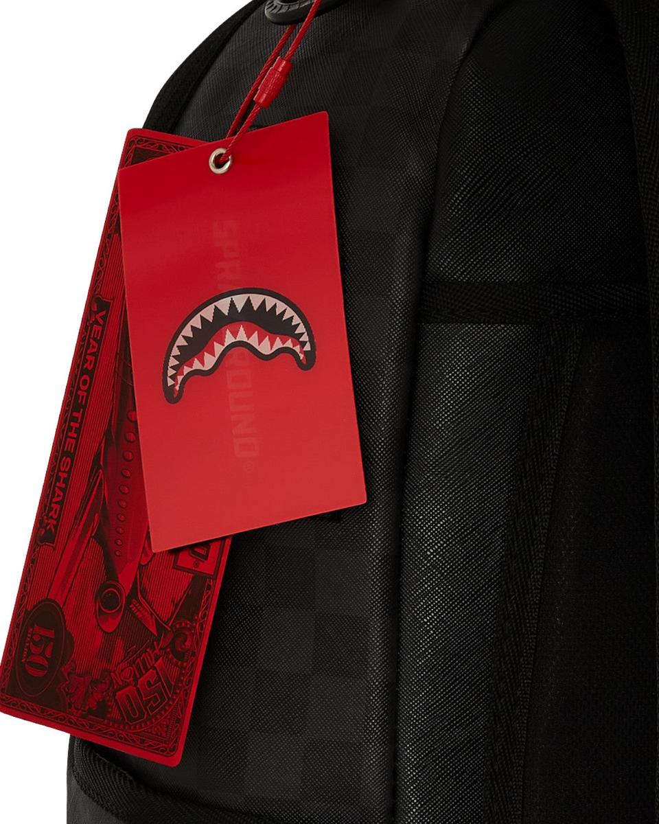 Black Chenille Sip DLXSV-Sprayground-Zaini-Vittorio Citro Boutique