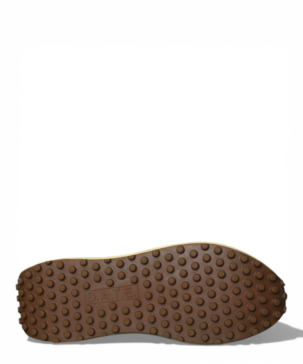 Baskets D.A.T.E. Athleta Nylon Blanc-Bordeaux