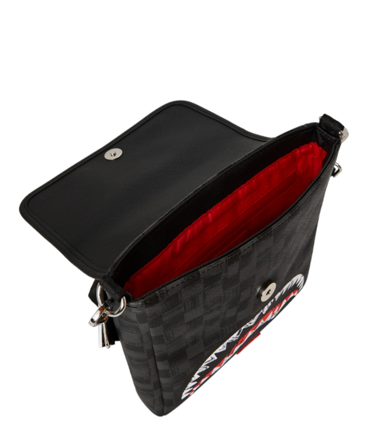 Sprayground Scribble Shark Messenger Bag