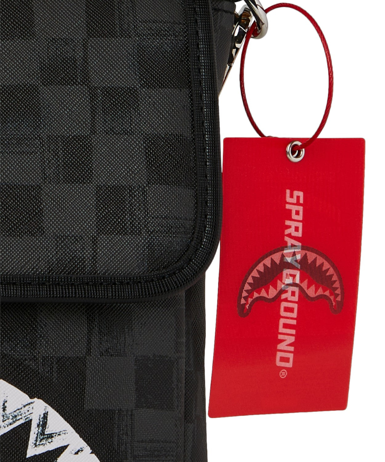 Sprayground Scribble Shark Messenger Bag
