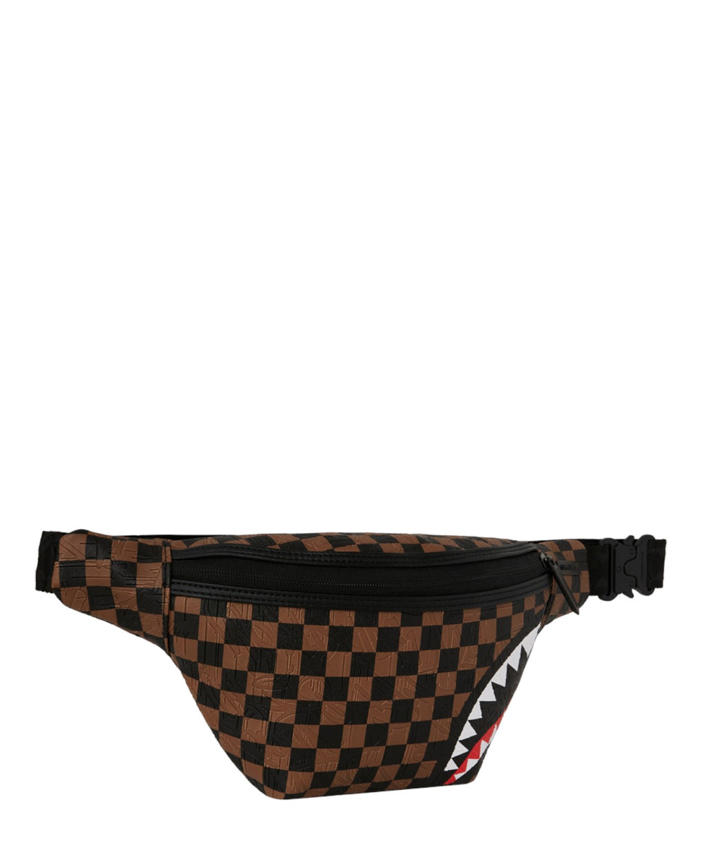 Sprayground Check 2 Emboss Savvy Sac Bandoulière