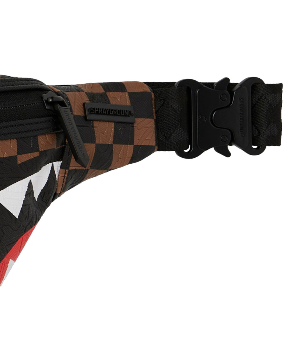 Sprayground Check 2 Emboss Savvy Sac Bandoulière