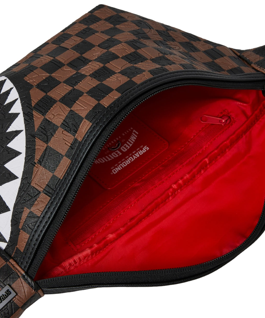 Sprayground Check 2 Emboss Savvy Sac Bandoulière