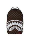 Zaino Sprayground Drip Check Shark Cream