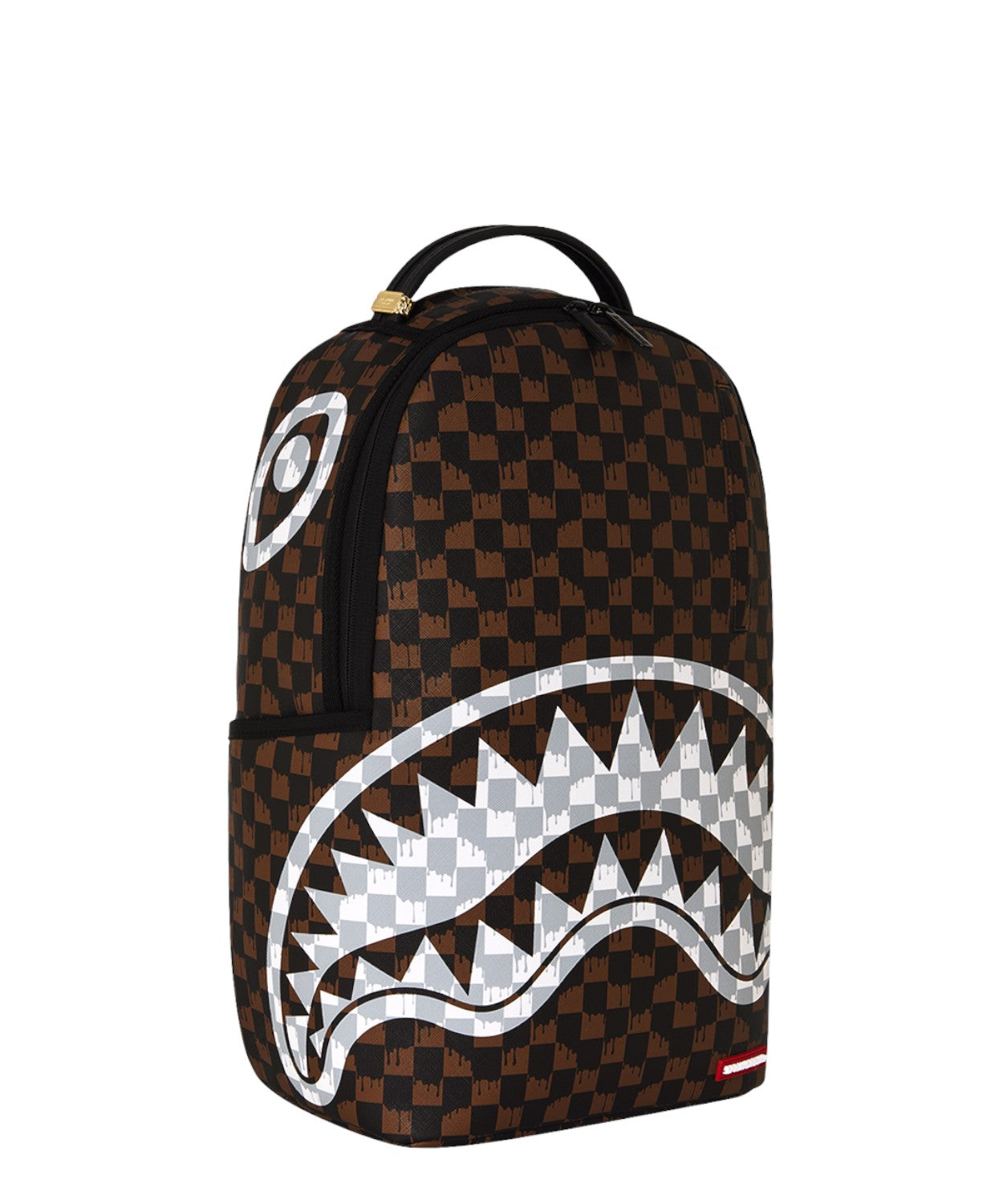 Zaino Sprayground Drip Check Shark Cream