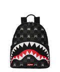 Zaino Sprayground Gray Peeking Character Check Shark