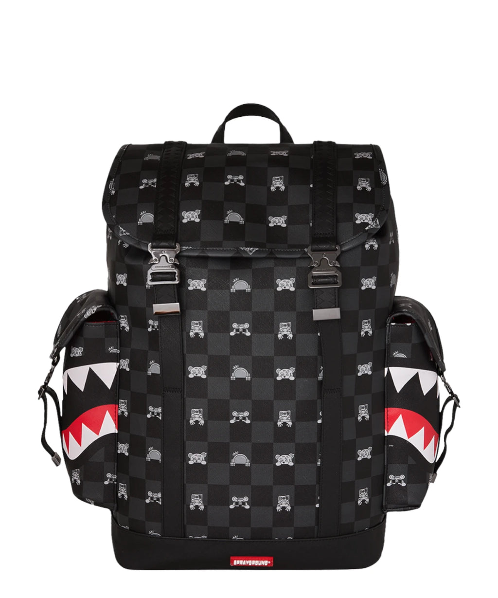 Sprayground Sac à dos Monte Carlo Shark avec design Peeking