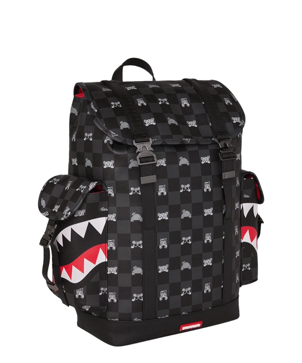 Sprayground Sac à dos Monte Carlo Shark avec design Peeking