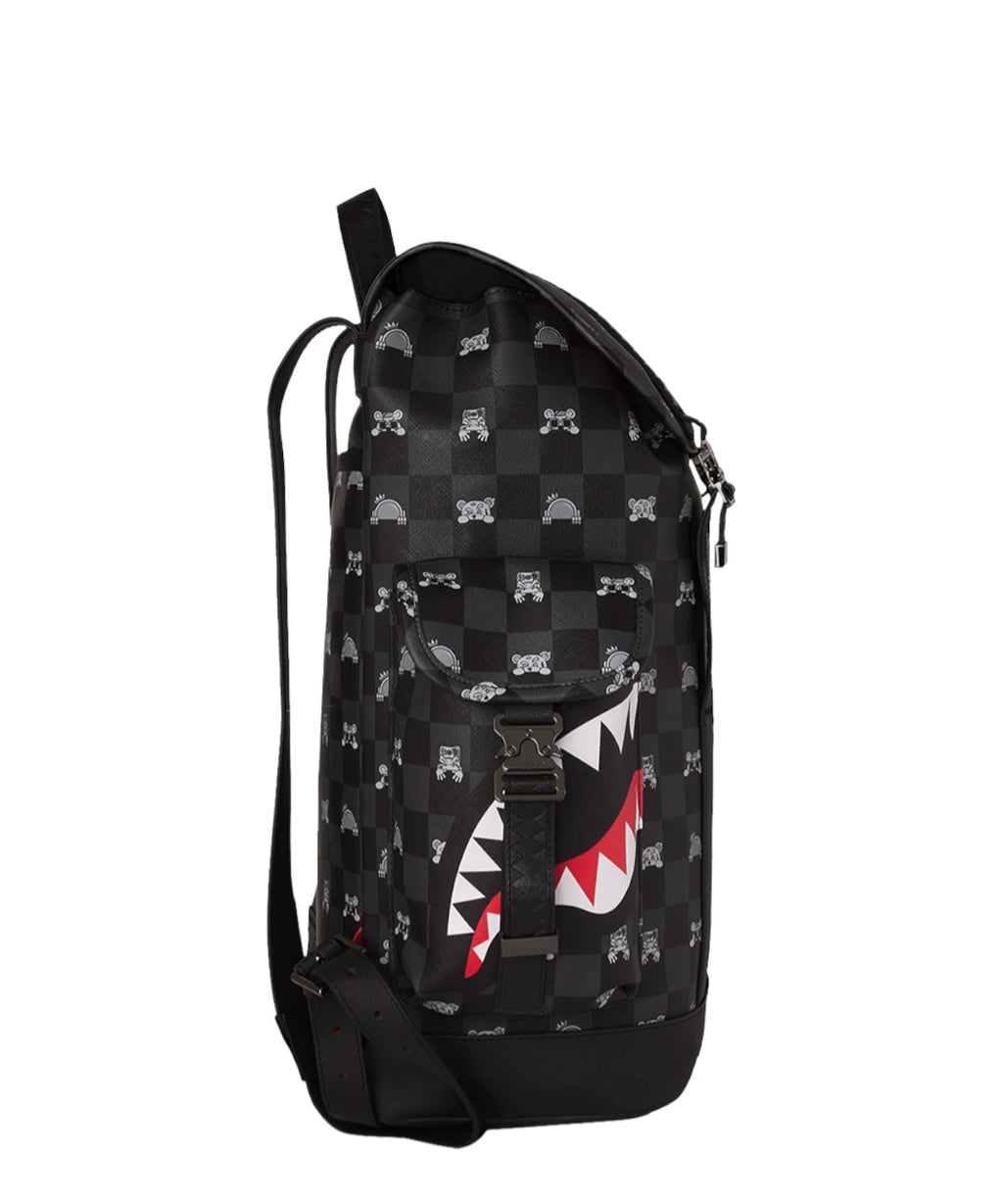 Sprayground Sac à dos Monte Carlo Shark avec design Peeking