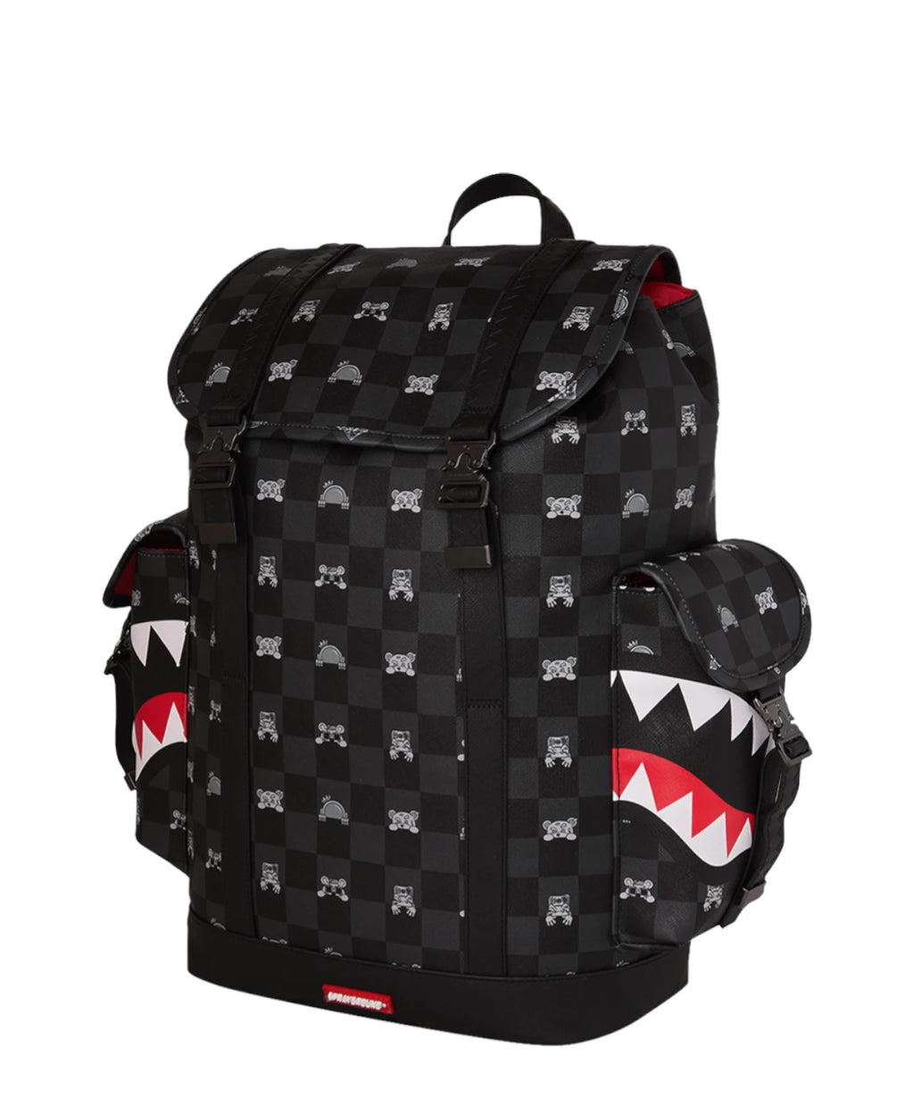 Sprayground Sac à dos Monte Carlo Shark avec design Peeking