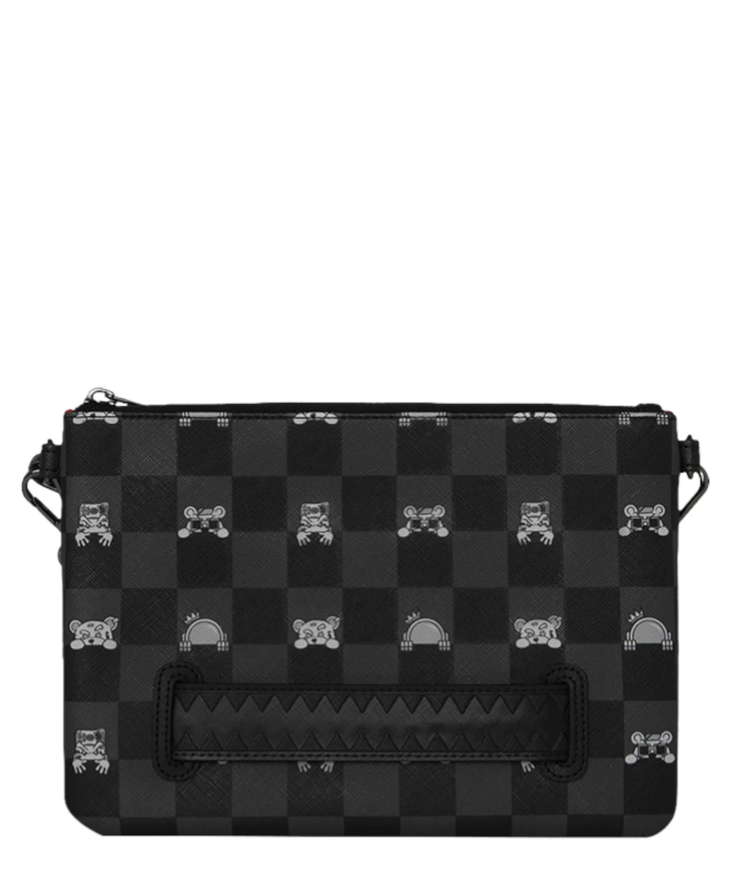 Pochette bandoulière Sprayground avec motif requin