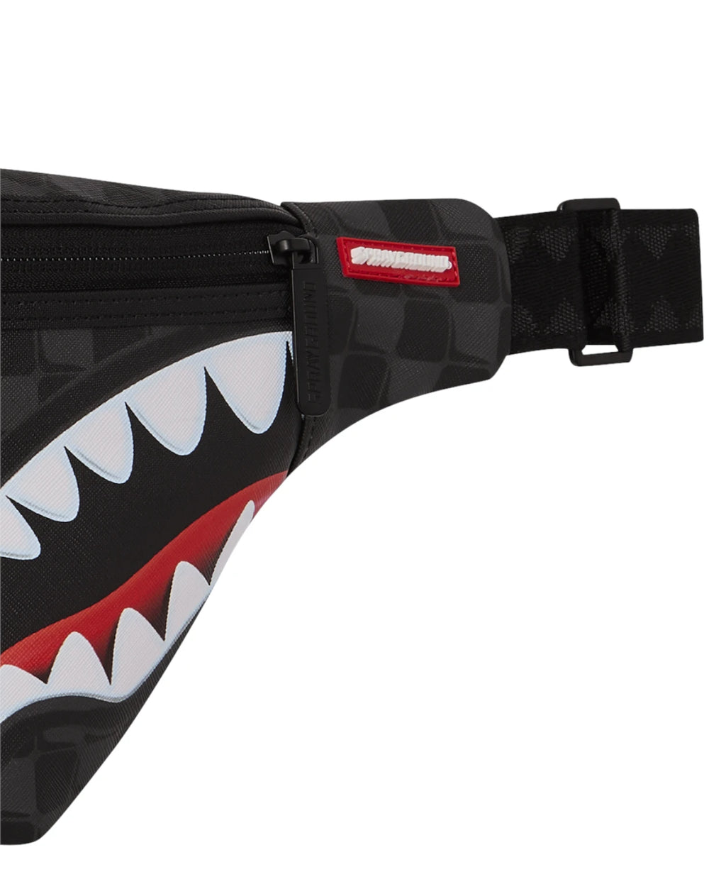 Sac bandoulière noir Sprayground Sip Balloon Crossbody