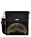 Sprayground Gold Drip Messenger Sling - Borsa a tracolla urbana