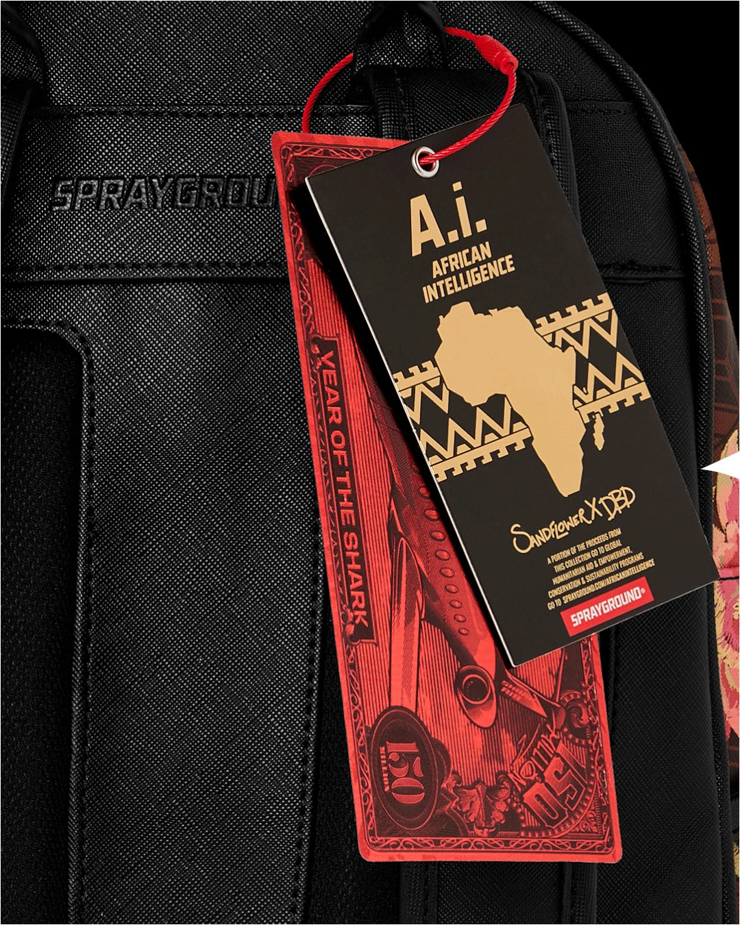 Zaino Sprayground AI Henny Floral Savage con design urbano