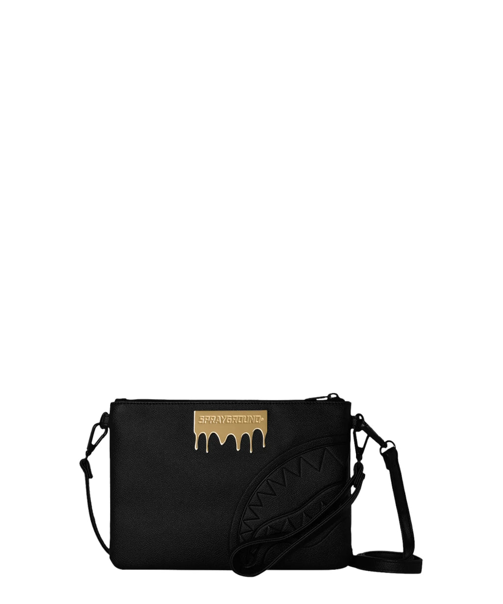 Sprayground Pochette Bandoulière Gold Brick