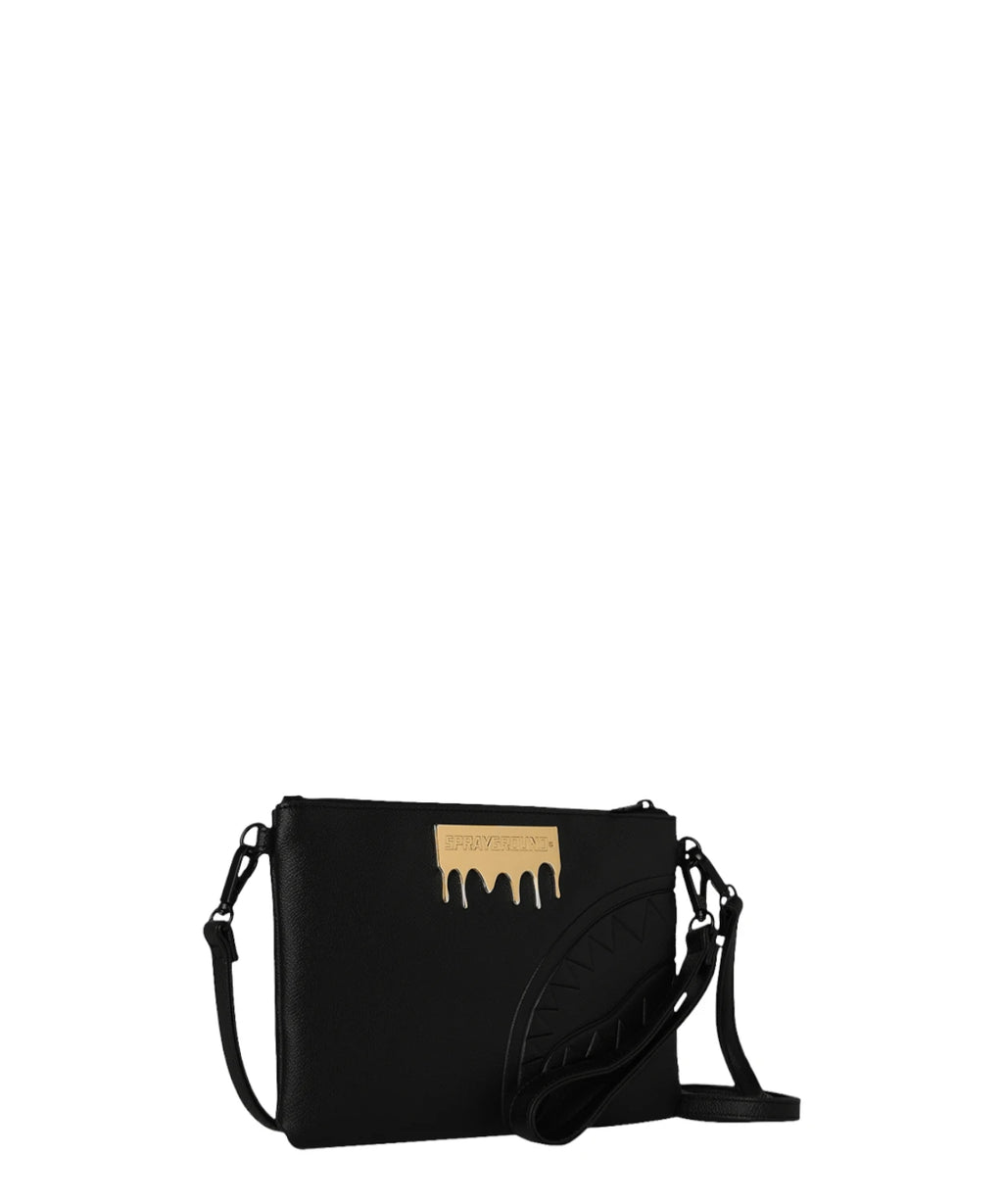 Sprayground Pochette Bandoulière Gold Brick
