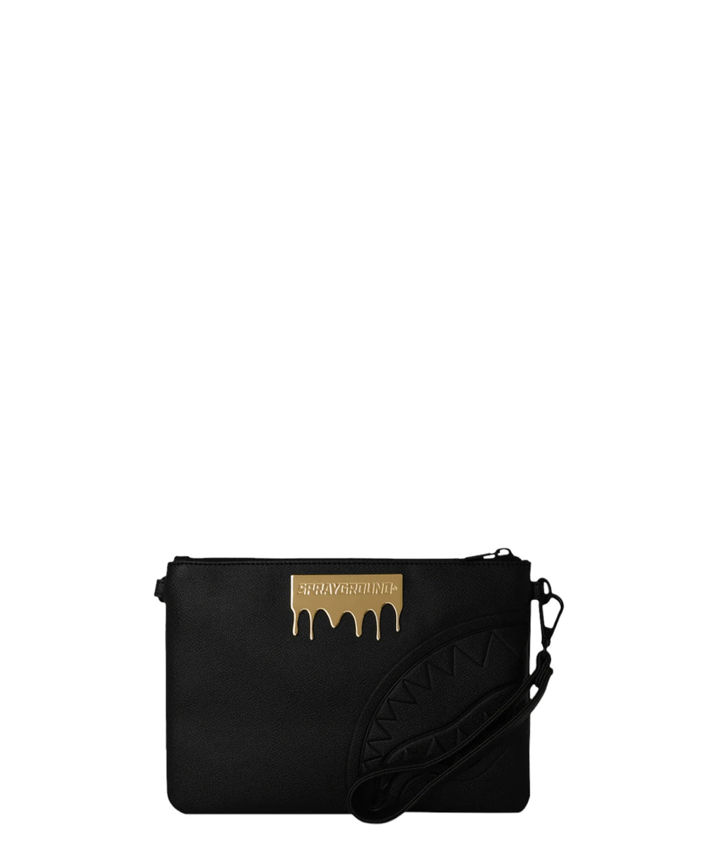 Sprayground Pochette Bandoulière Gold Brick