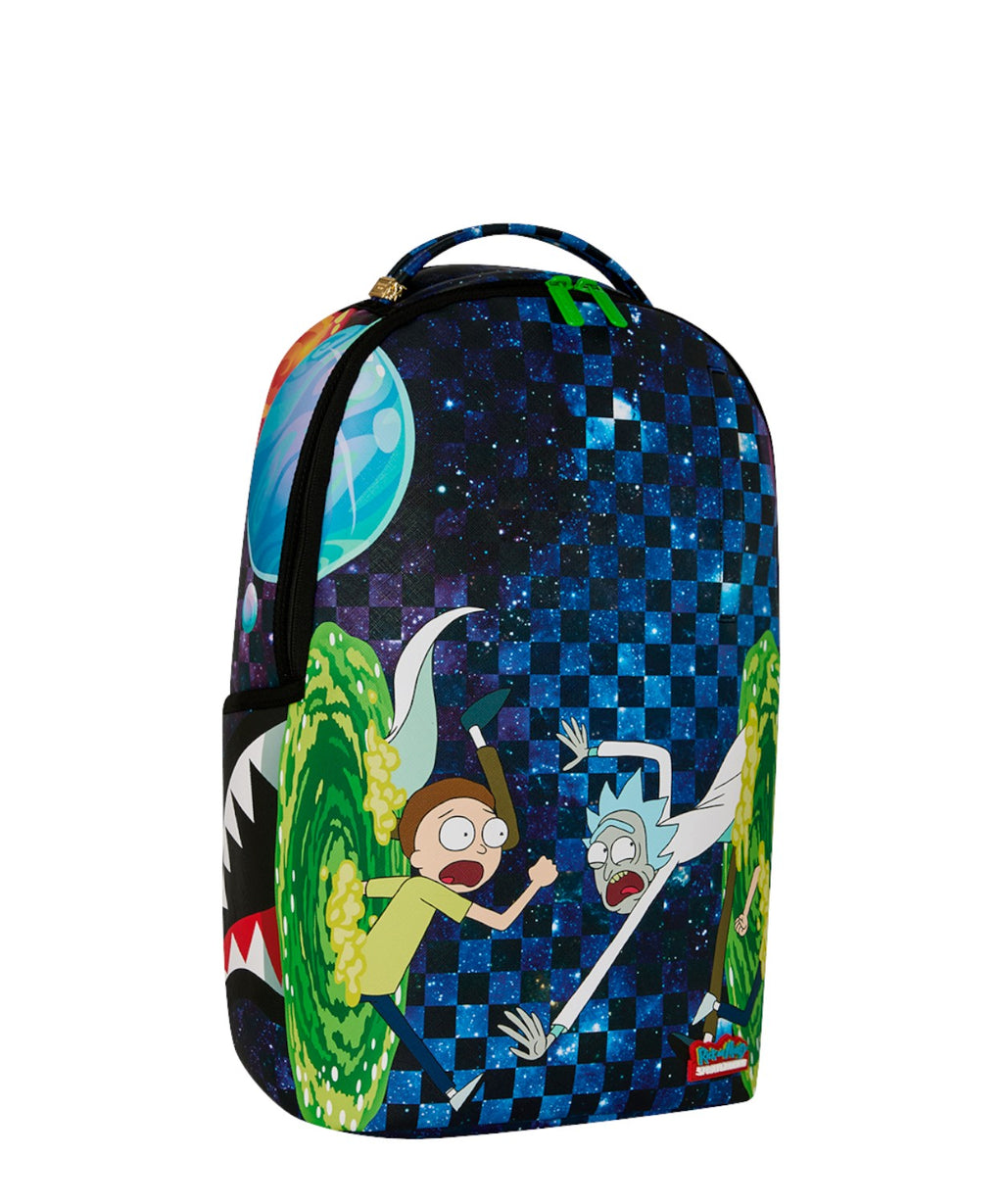 Zaino Sprayground Rick and Morty Portal Jumping