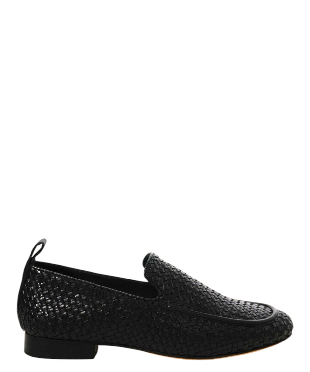 Mocassins en cuir tressé pour femme JVAM