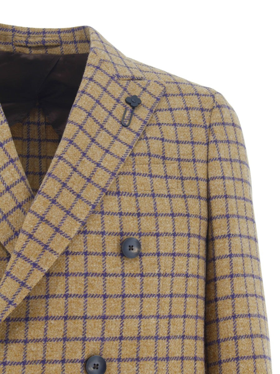 Giacca doppiopetto Damier-Lardini-Giacche-Vittorio Citro Boutique