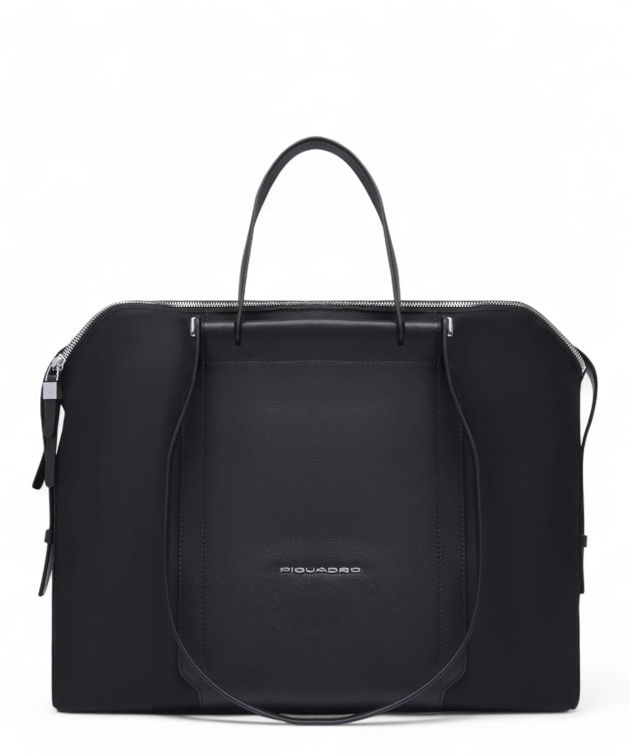 Borsa Porta PC 14" in Pelle e Tessuto-Piquadro-Borse da lavoro-Vittorio Citro Boutique