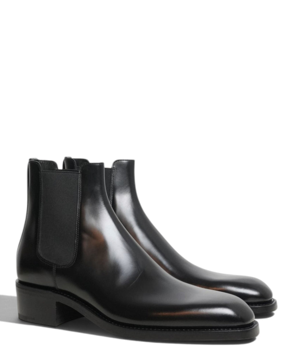Bottine Homme Premiata en cuir avec talon de 4 cm