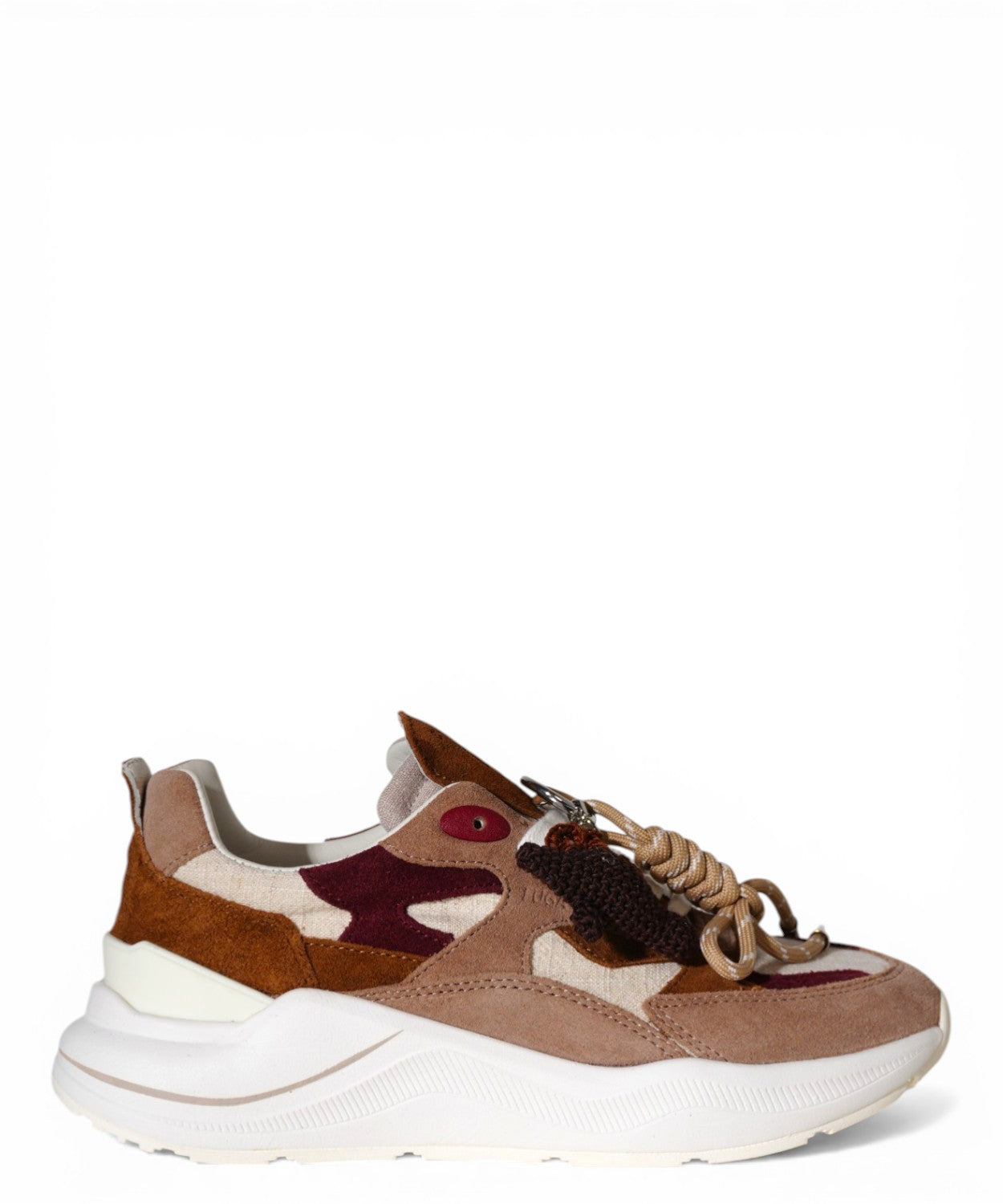 Baskets D.A.T.E. Fuga Lin avec Lacets Charm