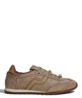 Sneakers Primabase in Suede con Lacci Lurex e Charms