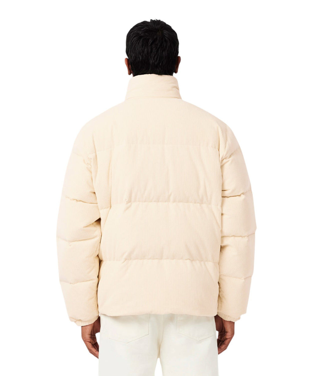 Doudoune en velours côtelé avec duvet Lacoste