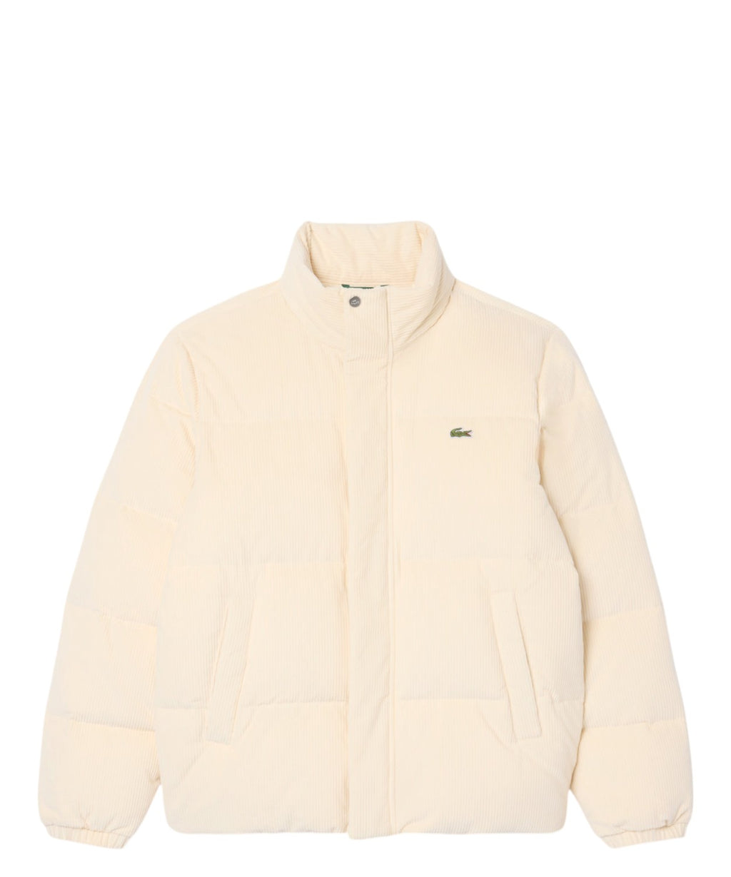 Doudoune en velours côtelé avec duvet Lacoste