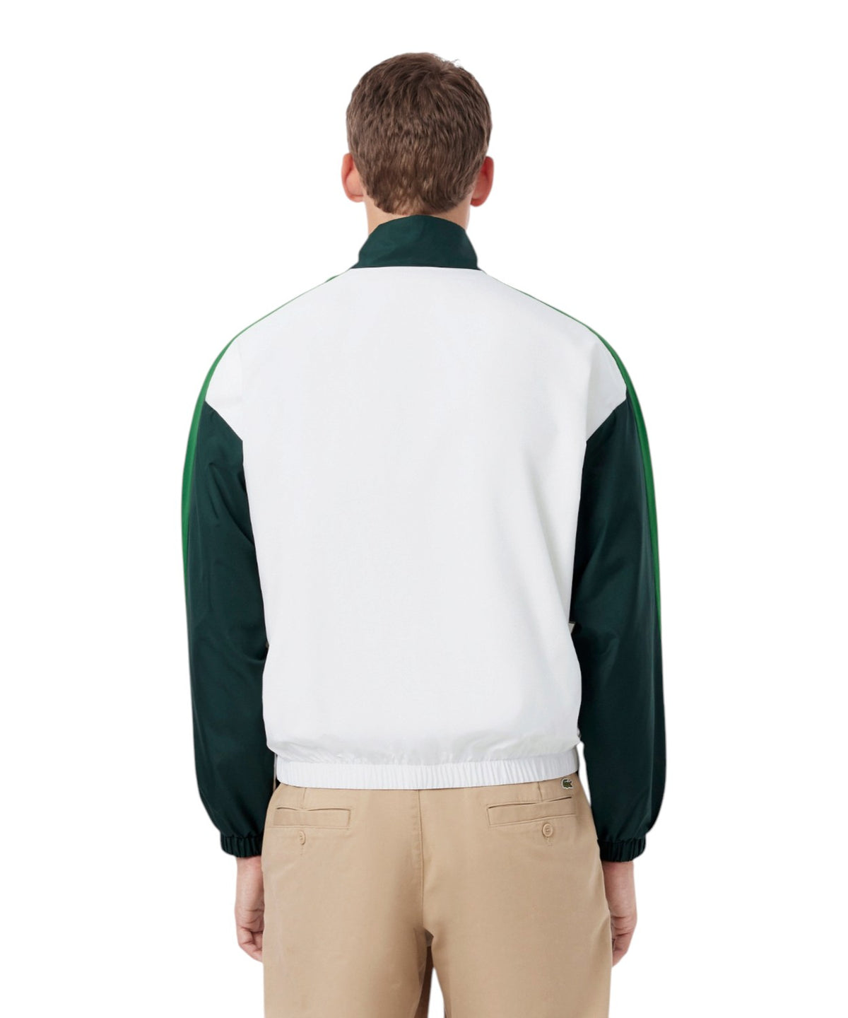 Veste Homme Lacoste Colorblock en taffetas technique