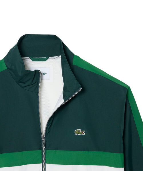 Veste Homme Lacoste Colorblock en taffetas technique