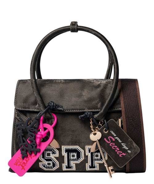 Sac à main Secret Pon Pon Blayr strass avec charm