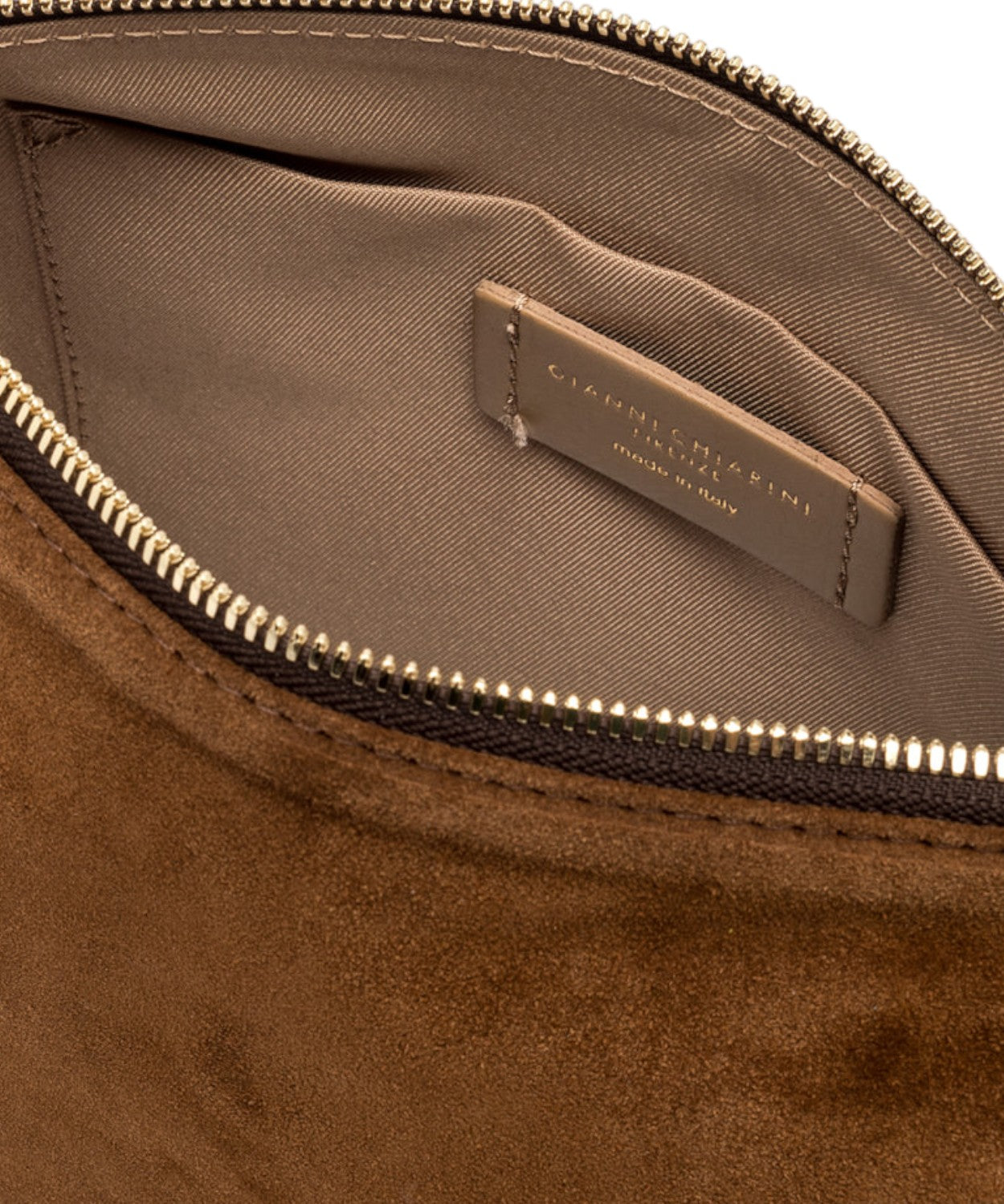 Pochette Nora Pouch in Pelle Scamosciata-Gianni Chiarini-Pochette-Vittorio Citro Boutique