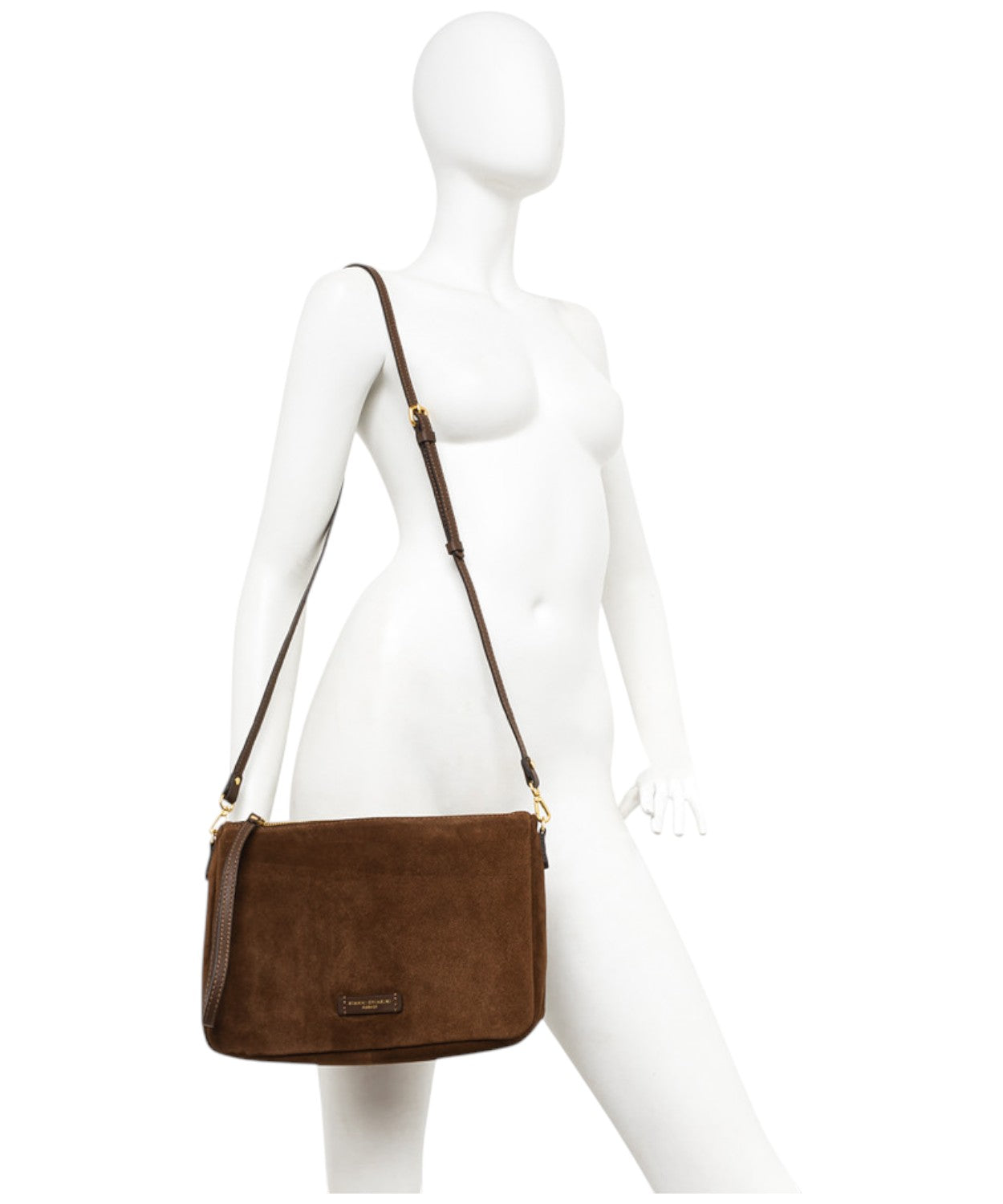 Pochette Nora Pouch in Pelle Scamosciata-Gianni Chiarini-Pochette-Vittorio Citro Boutique