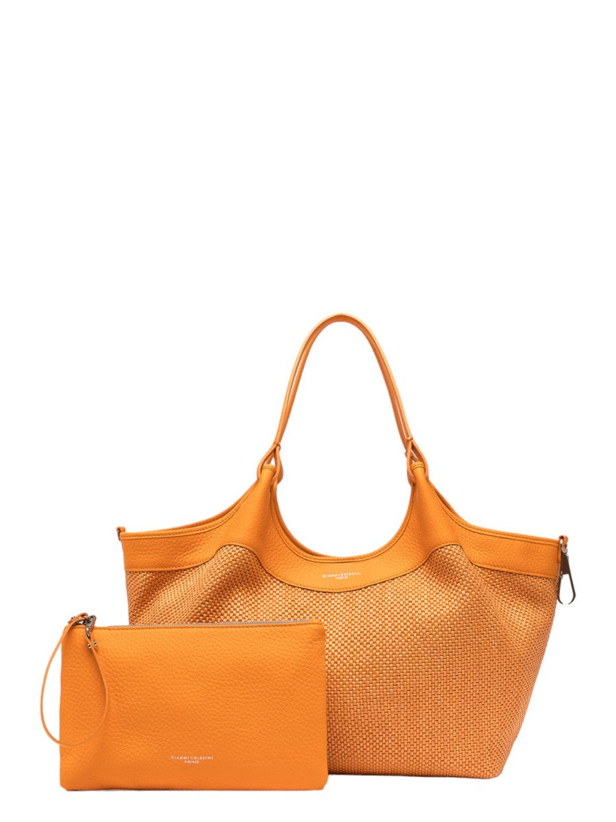 Borsa Dua in paglia intrecciata-Gianni Chiarini-Borse a spalla-Vittorio Citro Boutique