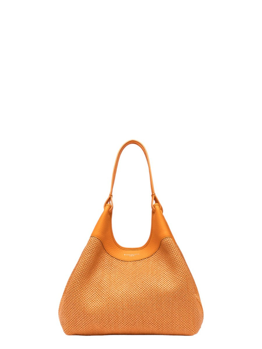 Borsa Dua in paglia intrecciata-Gianni Chiarini-Borse a spalla-Vittorio Citro Boutique