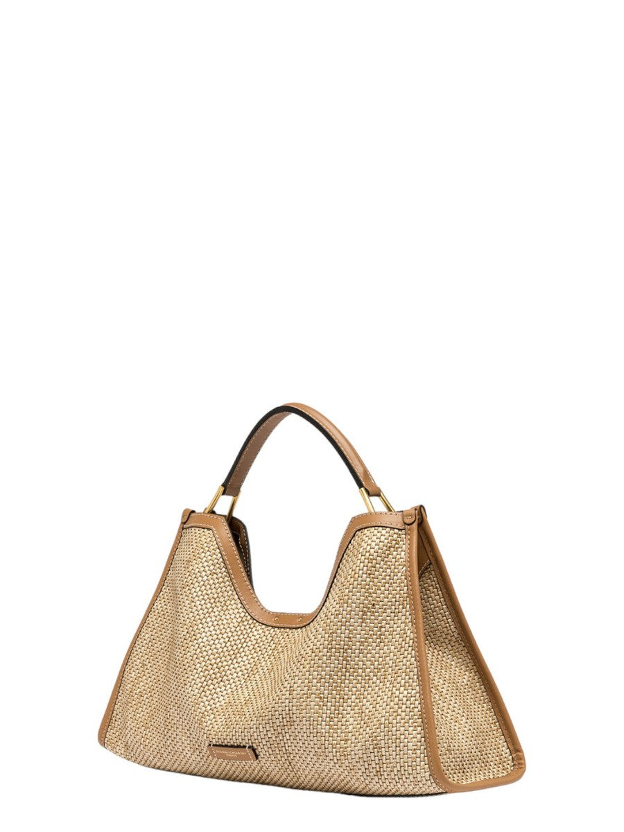 Borsa Aurora in Paglia Intrecciata-Gianni Chiarini-Borse a mano-Vittorio Citro Boutique