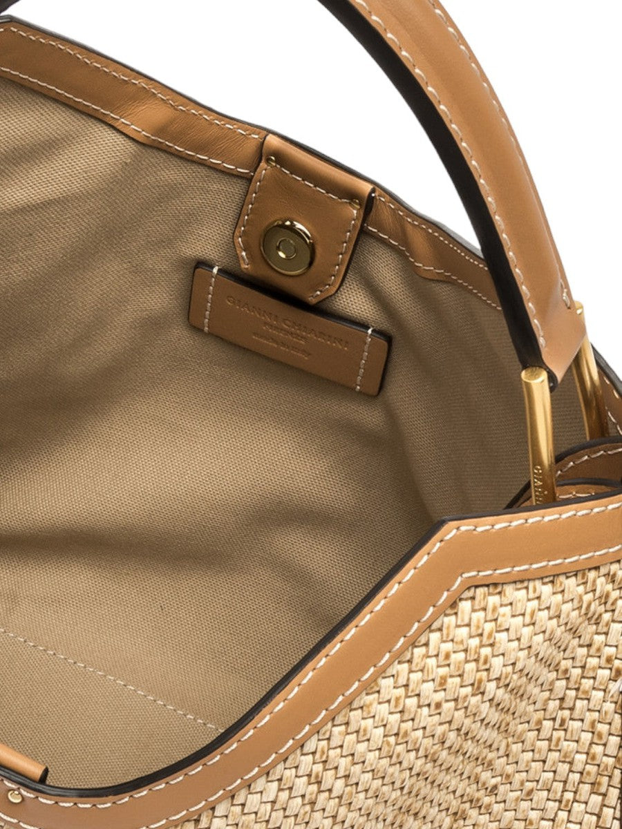 Borsa Aurora in Paglia Intrecciata-Gianni Chiarini-Borse a mano-Vittorio Citro Boutique