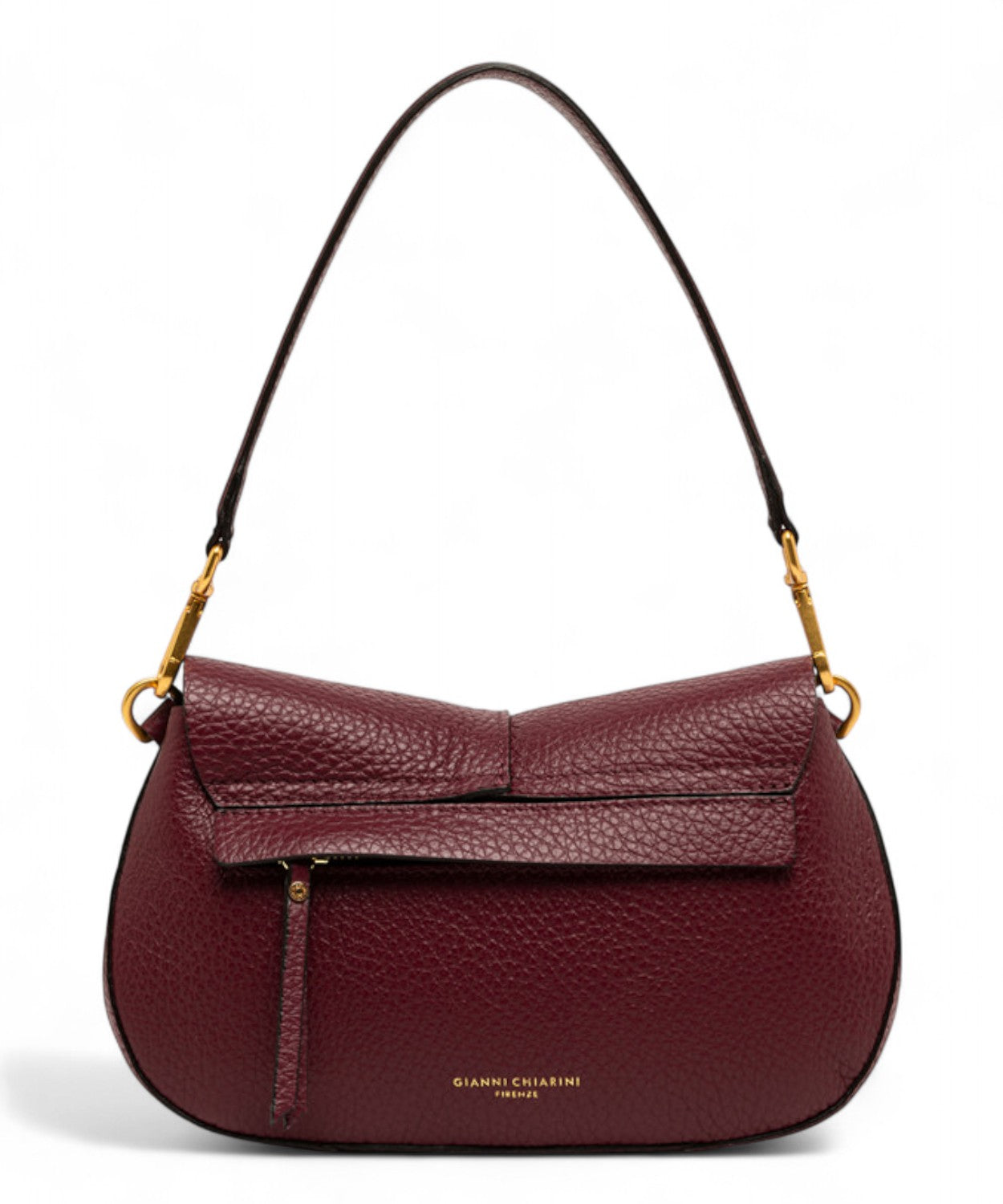 Gianni Chiarini Borsa Helena Round in Pelle Grana Maxi