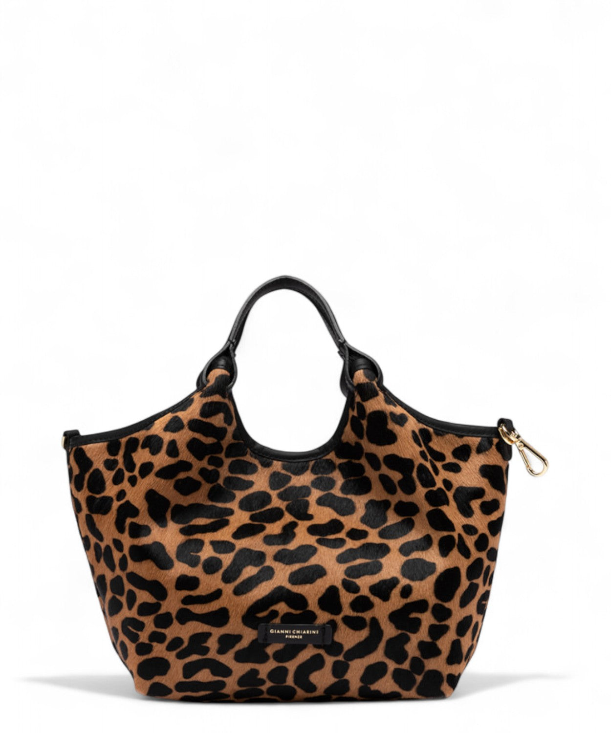 Gianni Chiarini Borsa Dua in Pelle Effetto Cavallino