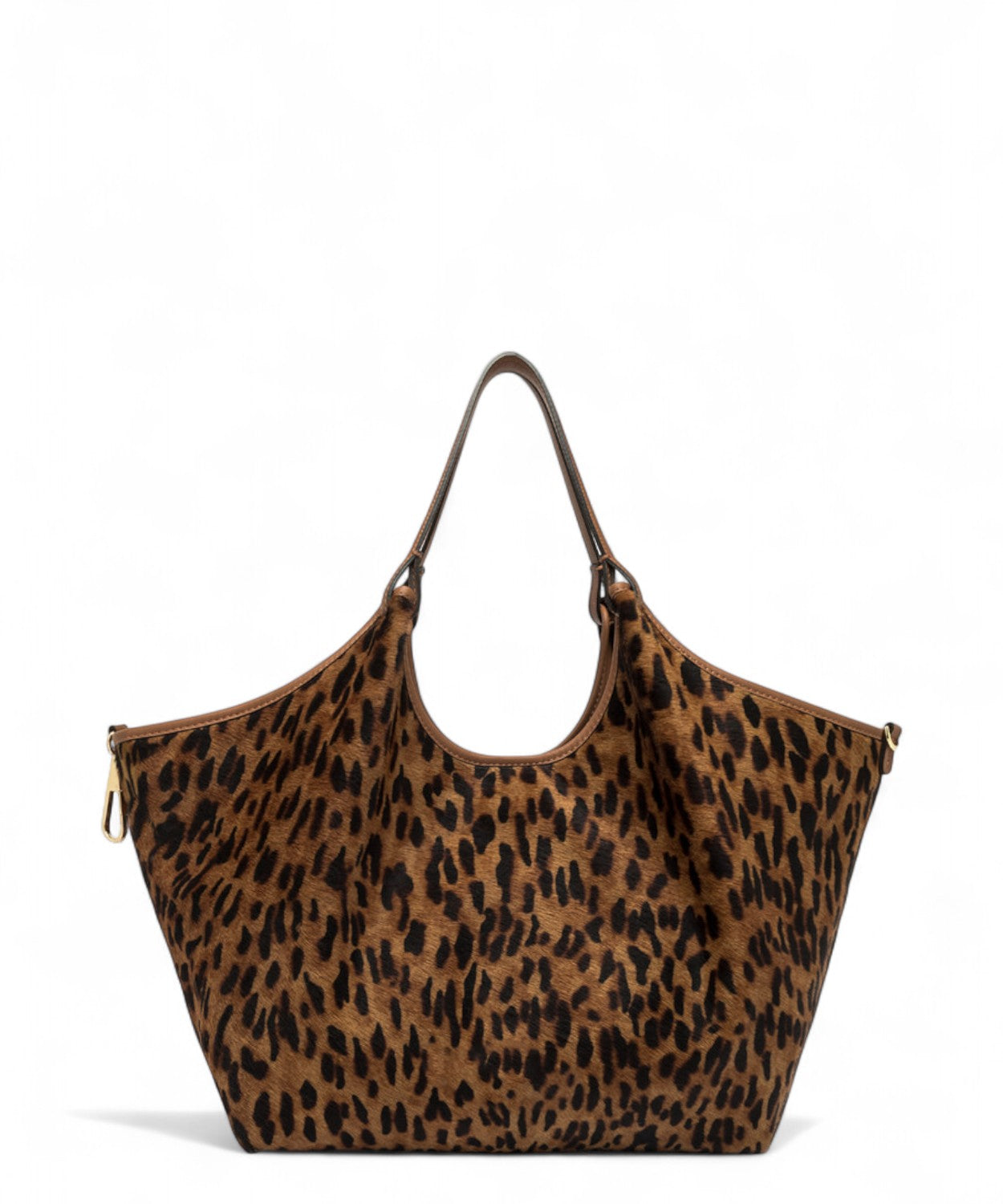 Gianni Chiarini Dua Big Borsa a Spalla in Pelle Effetto Cavallino