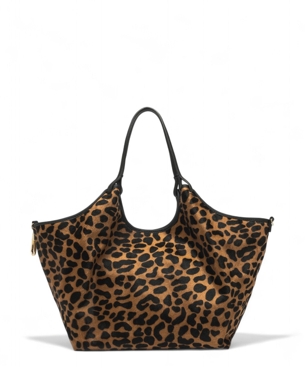 Gianni Chiarini Dua Big Borsa a Spalla in Pelle Effetto Cavallino